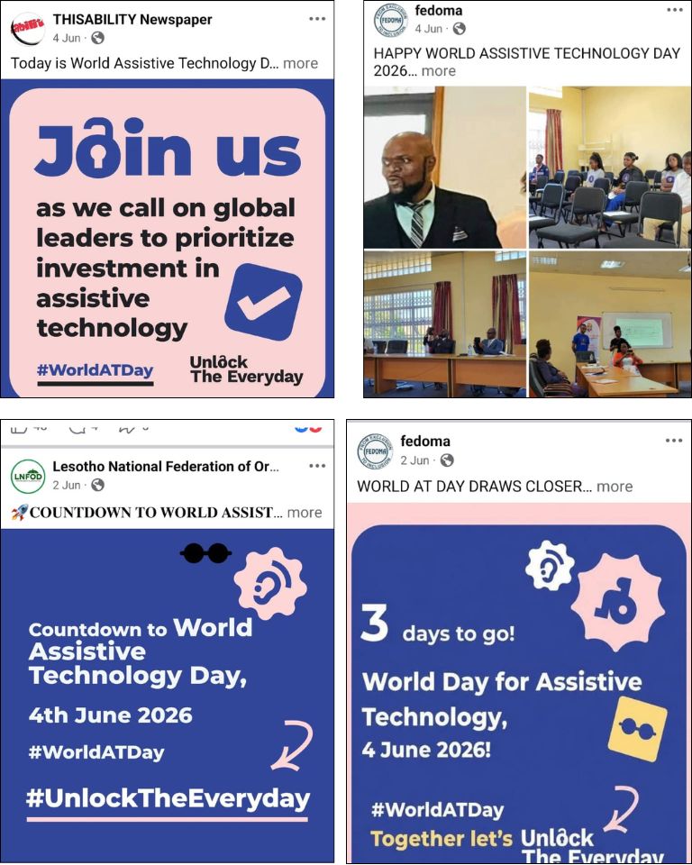 2026 World AT Day social media collage 3